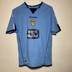 LEEDS UNITED FC 2004-05 THIRD SHIRT DIADORA JERSEY SOCCER